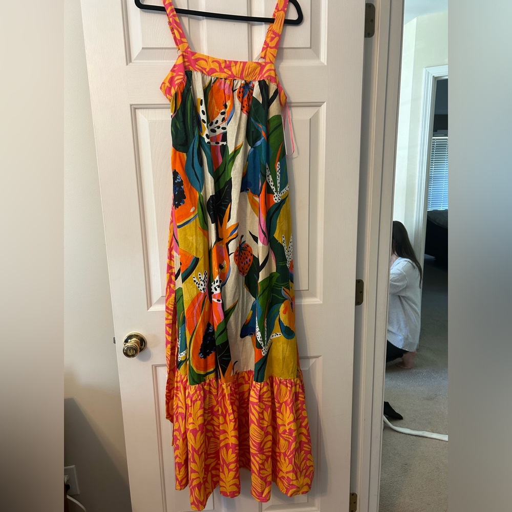 Tropical Long Dress